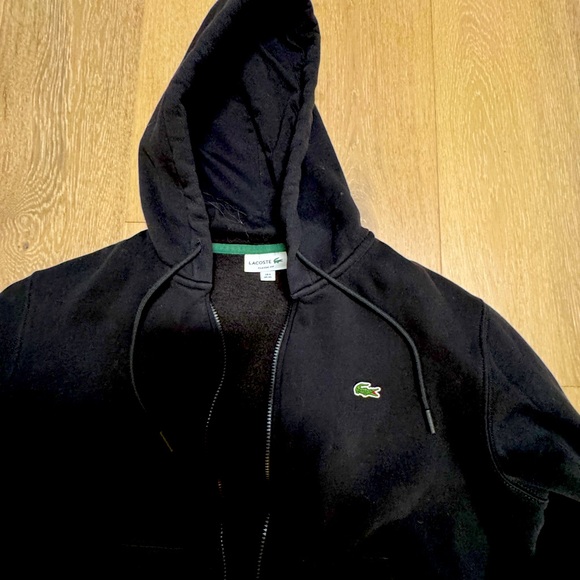 Lacoste black Hoodie - Picture 3 of 4